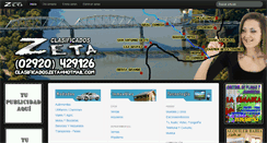 Desktop Screenshot of clasificadoszeta.com.ar